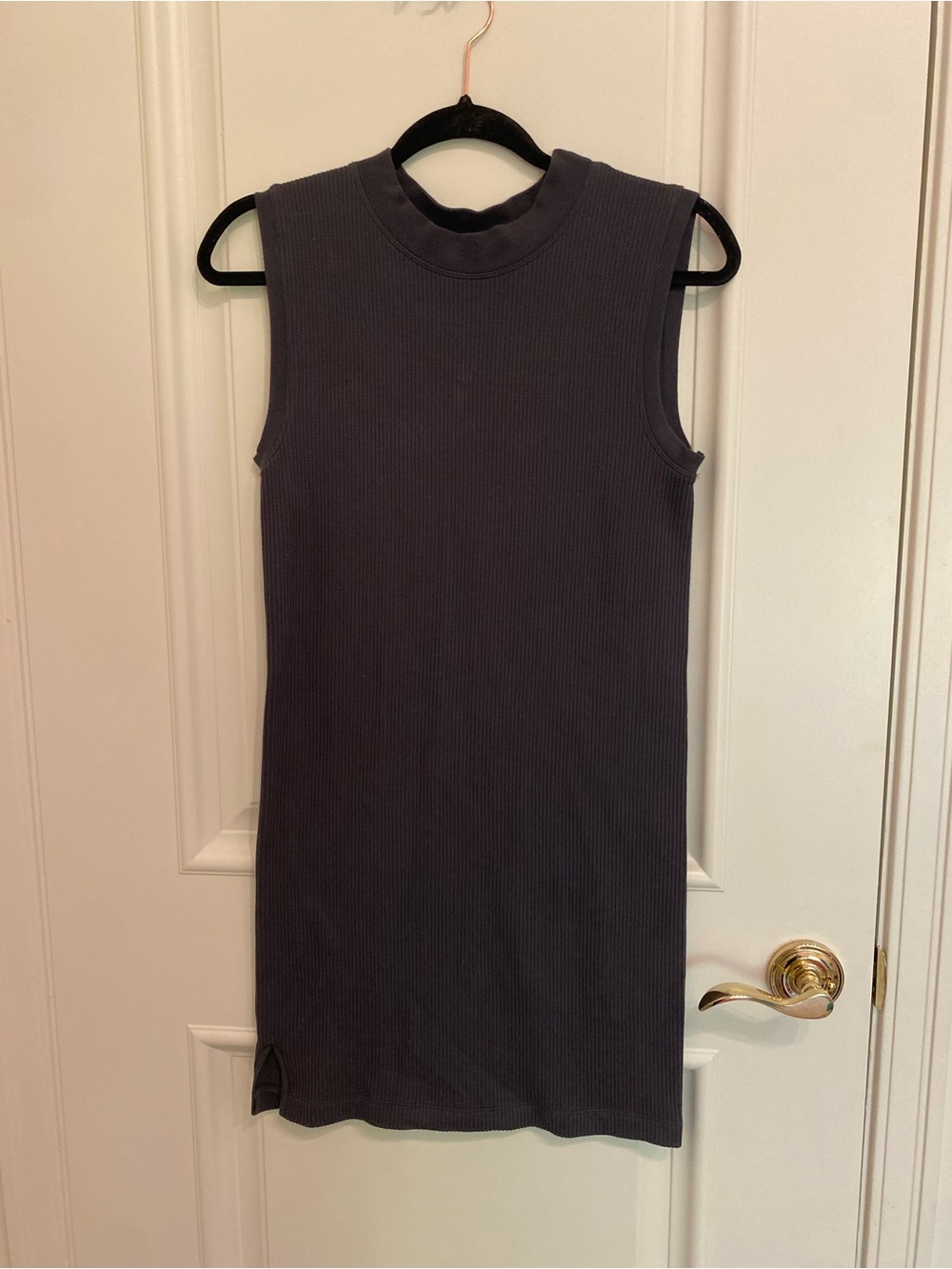 Free People Sleeveless Ribbed Mini Dress